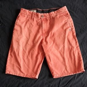 Orange Volcom Shorts